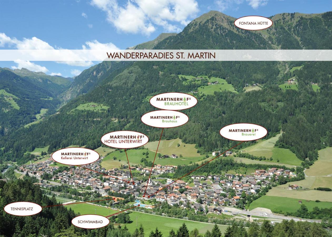 Martinerhof'S Brauhotel San Martino in Passiria Exterior foto
